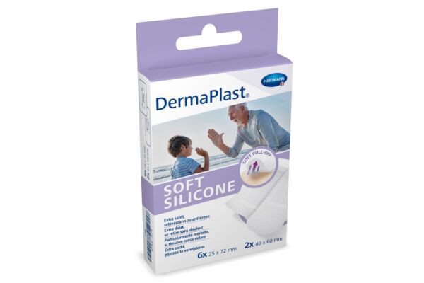 DermaPlast Soft Silicone Strips 8 pce