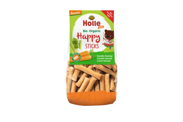 Holle happy sticks carotte-fenouil sach 100 g