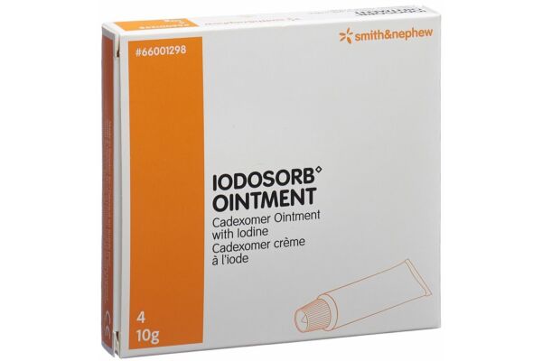 Iodosorb Salbe 4 x 10 g