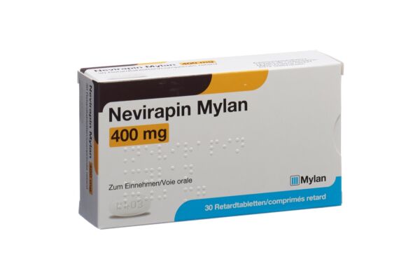 Nevirapin Mylan cpr ret 400 mg 30 pce