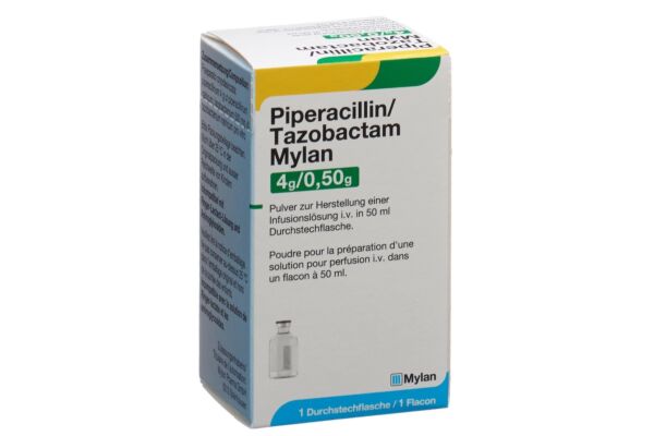 Piperacillin Tazobactam Mylan 4 g/0.5 g Durchstf