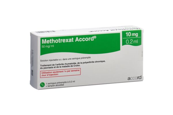 Methotrexat Accord Inj Lös 10 mg/0.2ml Fertigspritze 0.2 ml