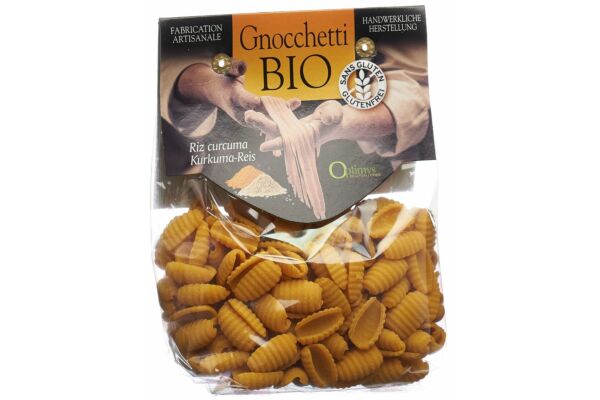 Optimys Gnocchetti Riz Curcuma Bio sach 250 g