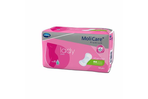 MoliCare Lady Pad 2 gouttes 14 pce