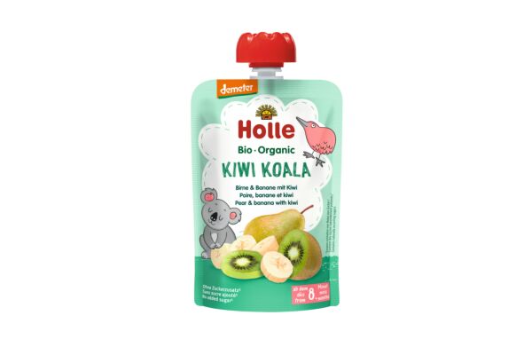 Holle Kiwi Koala - Pouchy Birne & Banane mit Kiwi 100 g