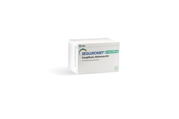 Segluromet cpr pell 2.5/1000 mg 56 pce