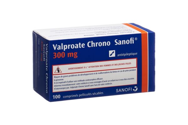 Valproate Chrono Sanofi Filmtabl 300 mg 100 Stk