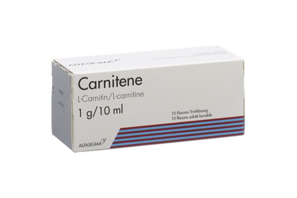 Carnitene Trink Lös 1 g/10ml 10 Fl 10 ml