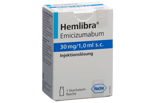 Hemlibra Inj Lös 30 mg/ml s.c. Durchstf