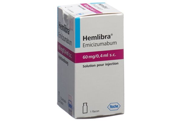 Hemlibra sol inj 60 mg/0.4ml s.c. flac