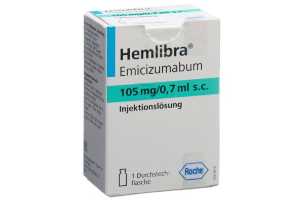 Hemlibra Inj Lös 105 mg/0.7ml s.c. Durchstf