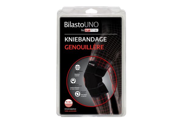 Bilasto Uno Kniebandage S-XL mit Velcro