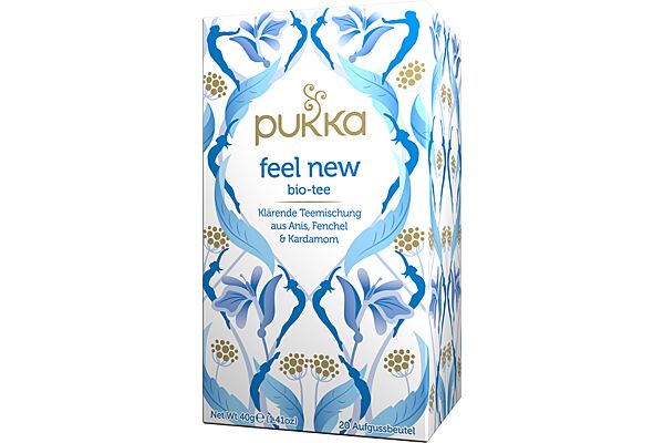 Pukka Feel New Tee Bio deutsch sach 20 pce