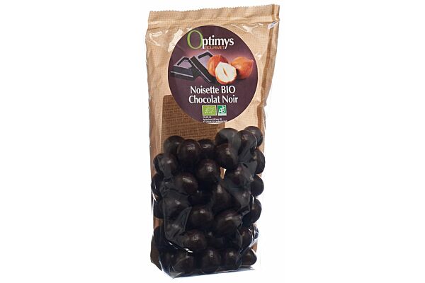 Optimy Genuss Haselnusskerne dunkle Schokolade Bio 150 g