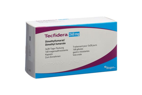 Tecfidera caps 240 mg 168 pce