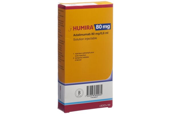 Humira Inj Lös 80 mg/0.8ml Fertigpen 0.8 ml