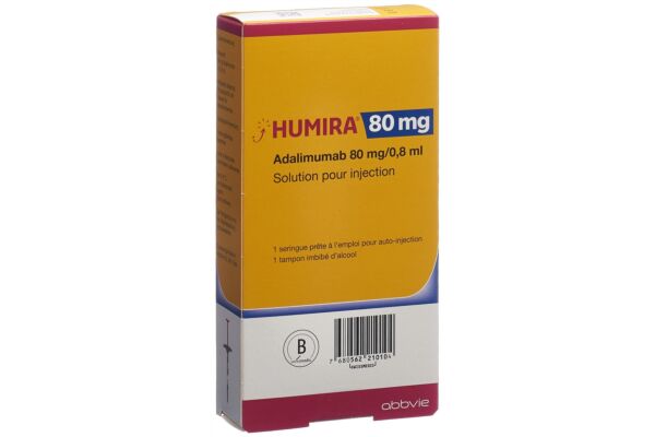 Humira Inj Lös 80 mg/0.8ml Fertigspritze 0.8 ml