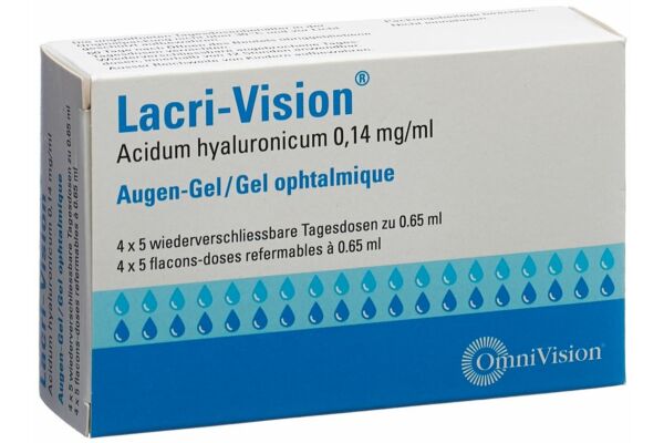 Lacri-Vision gel opht 20 fl dose 0.65 ml