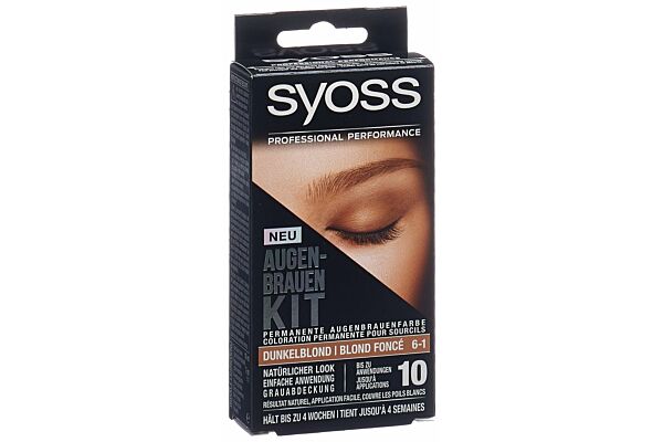 Syoss Augenbrauen-Kit dunkelblond 10 ml