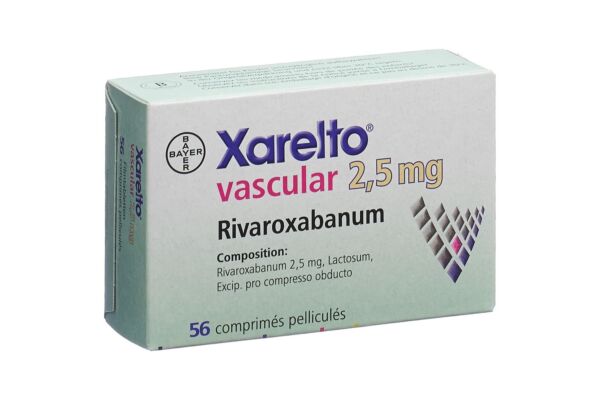 Xarelto vascular Filmtabl 2.5 mg 56 Stk