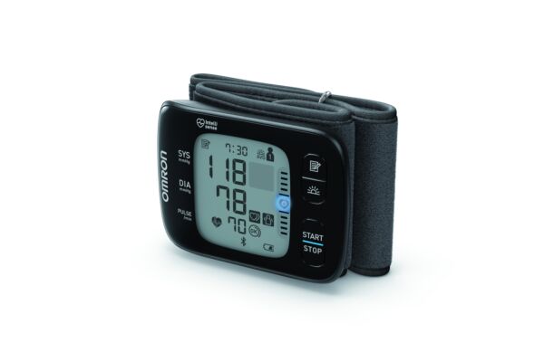 Omron Blutdruckmessgerät Handgelenk RS7 Intelli IT mit OMRON Connect App inklusive Gratisservice