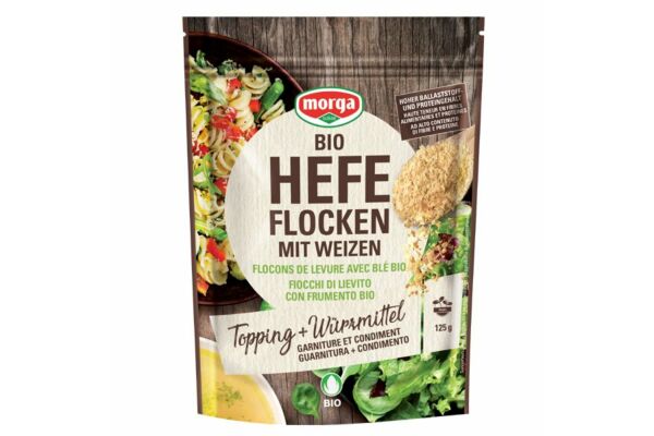 Morga Hefeflocken mit Weizen Bio Knospe 125 g