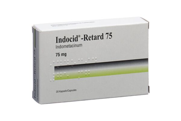 Indocid-Retard Ret Kaps 75 mg 20 Stk