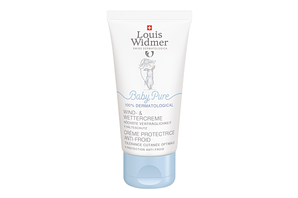 Louis Widmer BabyPure crème protectrice anti-froid sans parfum 50 ml
