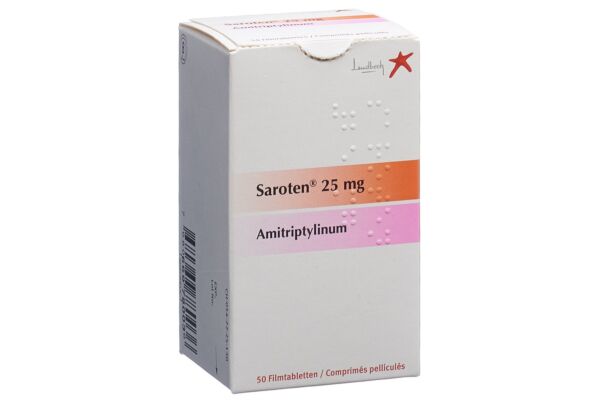 Saroten Filmtabl 25 mg Ds 50 Stk