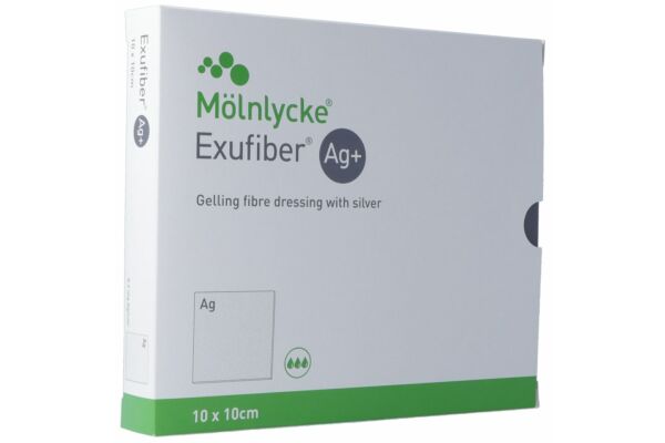 Exufiber Ag+ 10x10cm 10 pce
