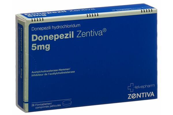 Donepezil Zentiva Filmtabl 5 mg 28 Stk