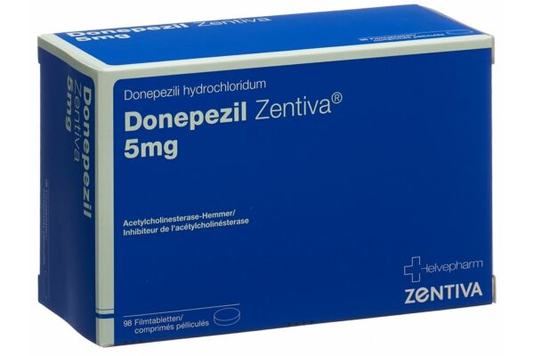 Donepezil Zentiva cpr pell 5 mg 98 pce