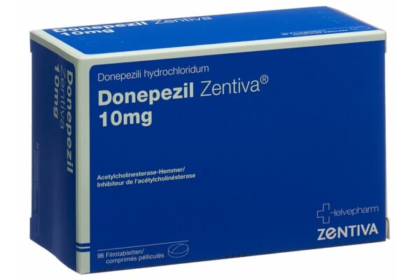Donepezil Zentiva cpr pell 10 mg 98 pce