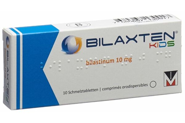 Bilaxten kids Schmelztabl 10 mg 10 Stk