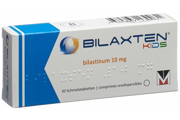 Bilaxten kids cpr orodisp 10 mg 30 pce