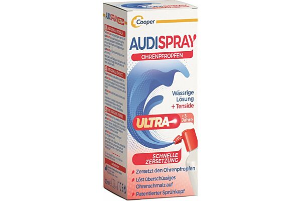 Audispray Ultra Bouchons de cérumen 20 ml