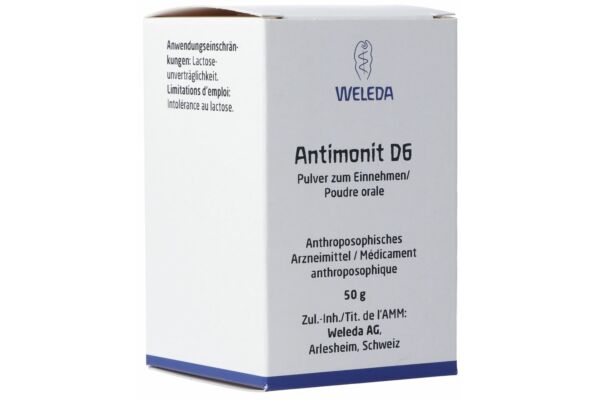 Weleda Antimonit Trit D 6 50 g