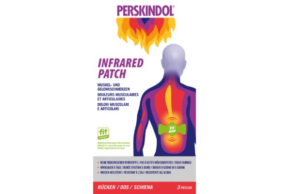 Perskindol Infrared Patch dos 3 pce
