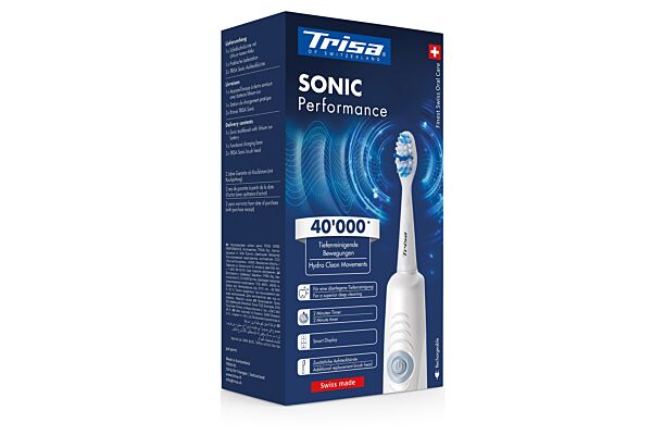 Trisa Sonic Performance brosse à dents sonique