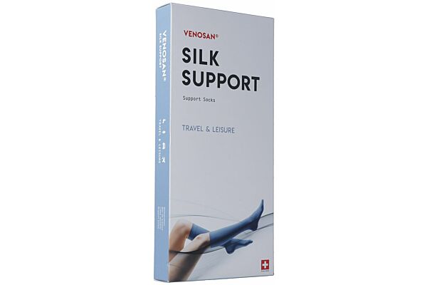 Venosan Silk a-d support socks S jeans 1 paire