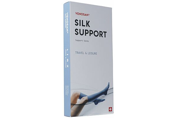 Venosan Silk a-d support socks M apricot 1 paire