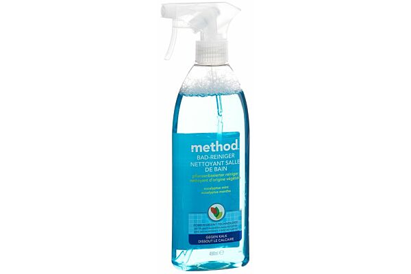 method nettoyant salle de bain fl 490 ml