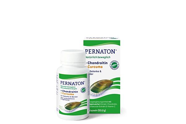 Pernaton chondroïtine + curcuma caps vitamin C bte 90 pce