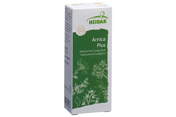 HEIDAK SPAGYRIK Arnica plus Spray Fl 30 ml