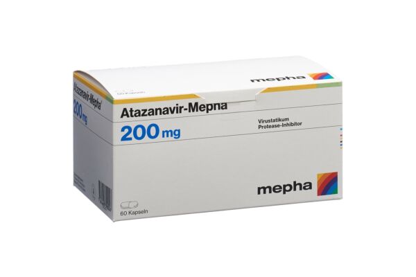 Atazanavir-Mepha caps 200 mg 60 pce