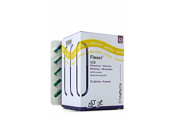 BIOnaturis Flexor caps 3 x 30 pce