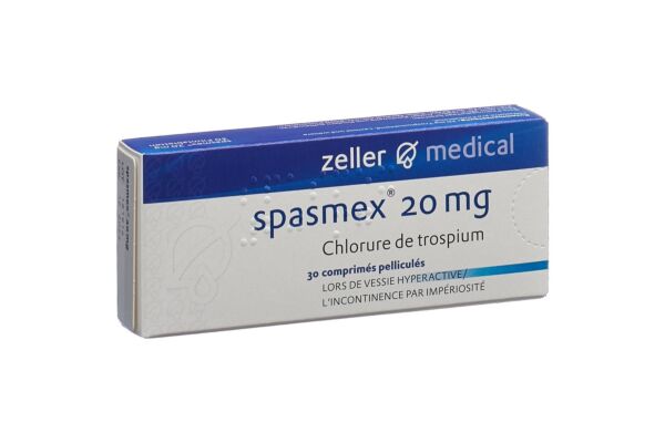 Spasmex Filmtabl 20 mg 30 Stk