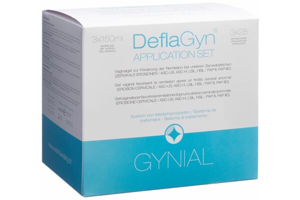DeflaGyn Gel Vaginal (3x28 Applications) 3 x 150 ml