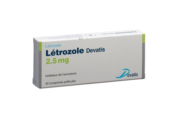 Létrozole Devatis cpr pell 2.5 mg 30 pce