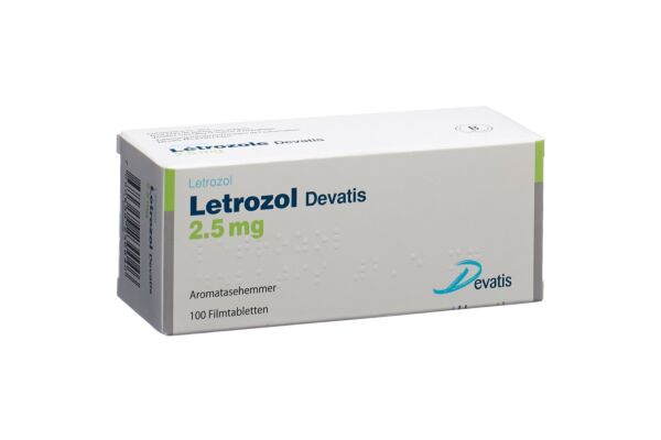 Létrozole Devatis cpr pell 2.5 mg 100 pce